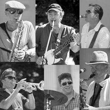 Village Blues Band Collage.jpg - 57935 Bytes